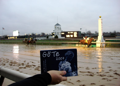 Churchill Downs: Zieleinlauf