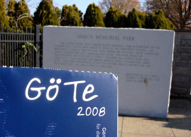 Steintafel - Amor Memorial Park