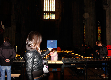 Der Kölner Dom innen