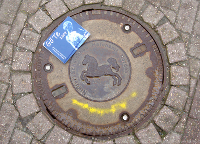Gulli Deckel mit Wappen und der Göttinger Terminkalender