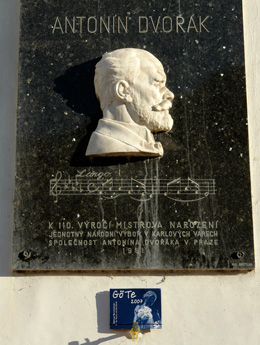 Antonin Dvorak Gedenktafel