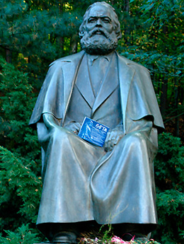 Karl Marx Figur 