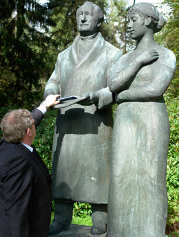 Goethe und Ulrike erhalten den Göttinger Terminkalender